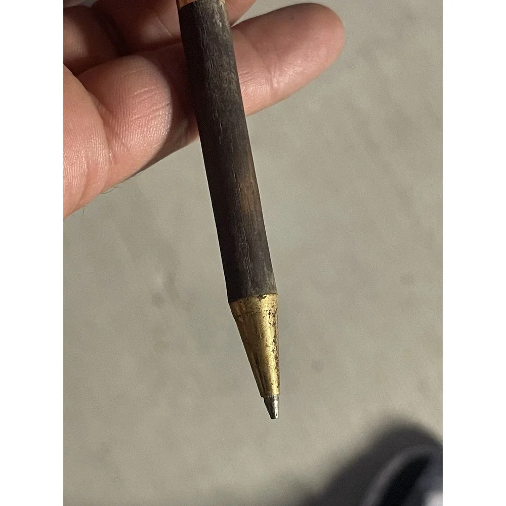 Pen In Wooden Case , Vintage Not Working‎